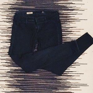 AG skinny jean with tuxedo stripe